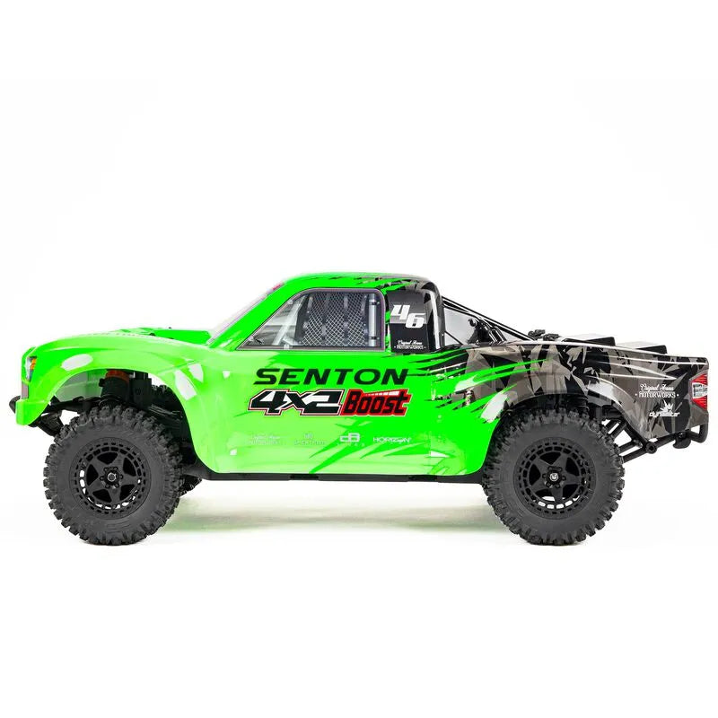 Arrma Senton 4X2 Boost Mega 1/10 2wd Short Course Truck, RTR, Green, ARA4103SV4T1