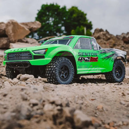 Arrma Senton 4X2 Boost Mega 1/10 2wd Short Course Truck, RTR, Green, ARA4103SV4T1