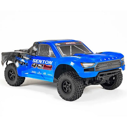 Arrma Senton 4X2 Boost Mega 1/10 2wd Short Course Truck, RTR, Blue, ARA4103SV4T2