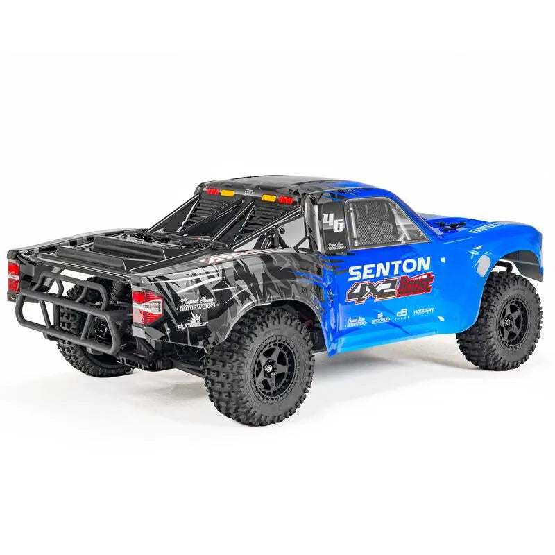 Arrma Senton 4X2 Boost Mega 1/10 2wd Short Course Truck, RTR, Blue, ARA4103SV4T2