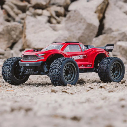 Arrma Vorteks 4X2 Boost Mega 1/10 2wd Stadium Truck, RTR, Red, ARA4105SV4T1