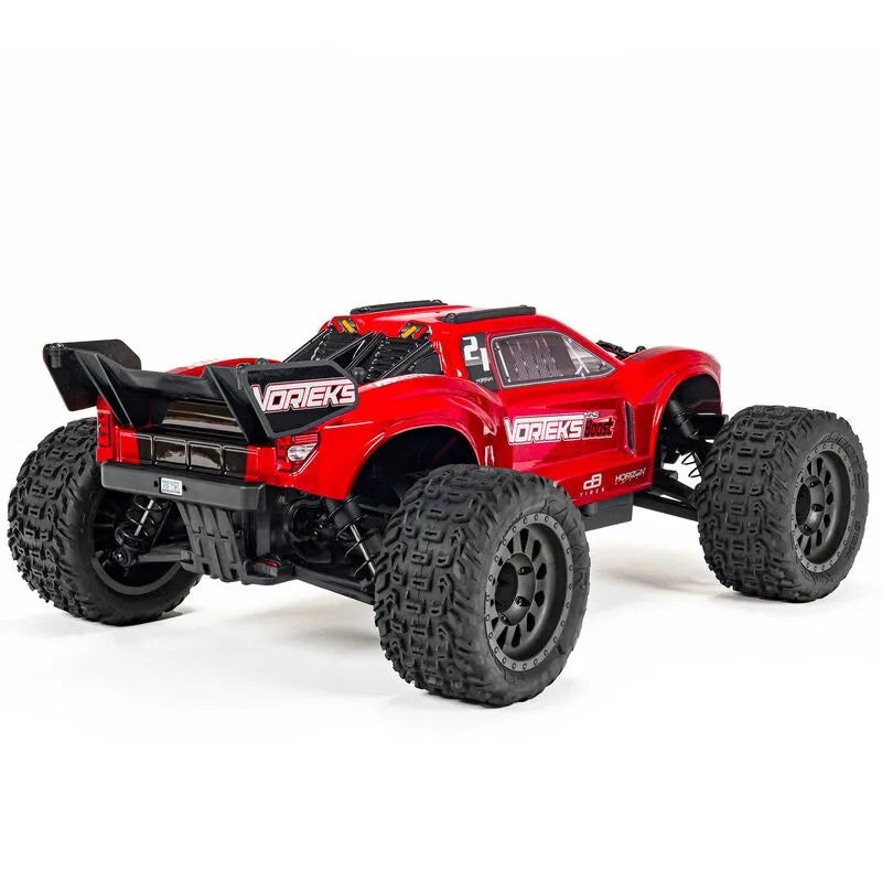 Arrma Vorteks 4X2 Boost Mega 1/10 2wd Stadium Truck, RTR, Red, ARA4105SV4T1