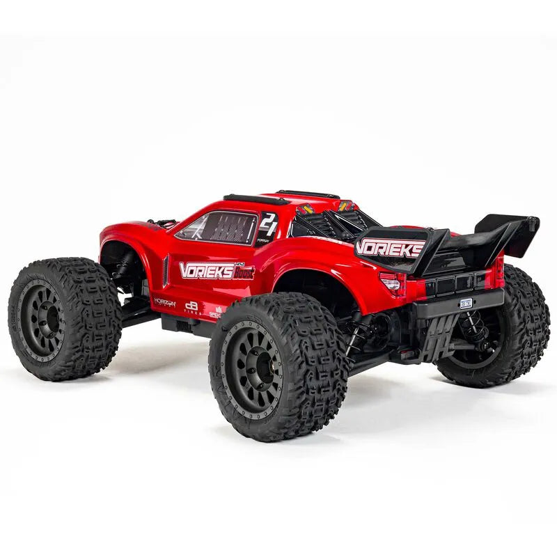 Arrma Vorteks 4X2 Boost Mega 1/10 2wd Stadium Truck, RTR, Red, ARA4105SV4T1