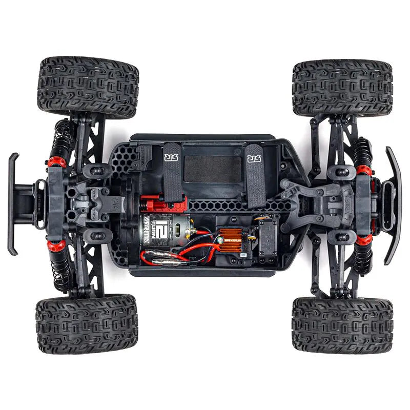 Arrma Vorteks 4X2 Boost Mega 1/10 2wd Stadium Truck, RTR, Red, ARA4105SV4T1