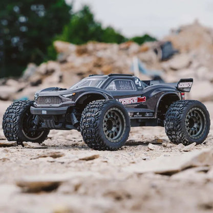 Arrma Vorteks 4X2 Boost Mega 1/10 2wd Stadium Truck, RTR, Gunmetal, ARA4105SV4T2