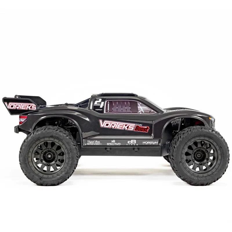 Arrma Vorteks 4X2 Boost Mega 1/10 2wd Stadium Truck, RTR, Gunmetal, ARA4105SV4T2