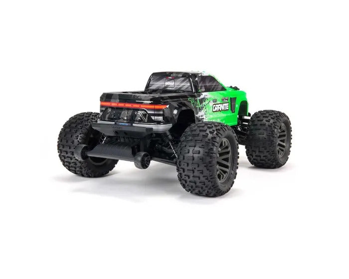 ARRMA GRANITE V3 4X4 3S BLX MONSTER TRUCK RTR GREEN 1/10 - ARA4302V3BT1