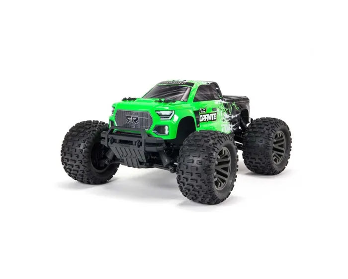 ARRMA GRANITE V3 4X4 3S BLX MONSTER TRUCK RTR GREEN 1/10 - ARA4302V3BT1