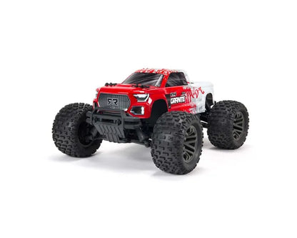 Arrma Granite V3 4X4 3S BLX Monster Truck, RTR, Red, ARA4302V3BT2