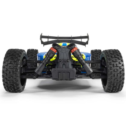 Arrma Typhon 223S DSC 4X4 BLX 1/8 RC Buggy, RTR, Blue/Yellow, ARA4306V4T4
