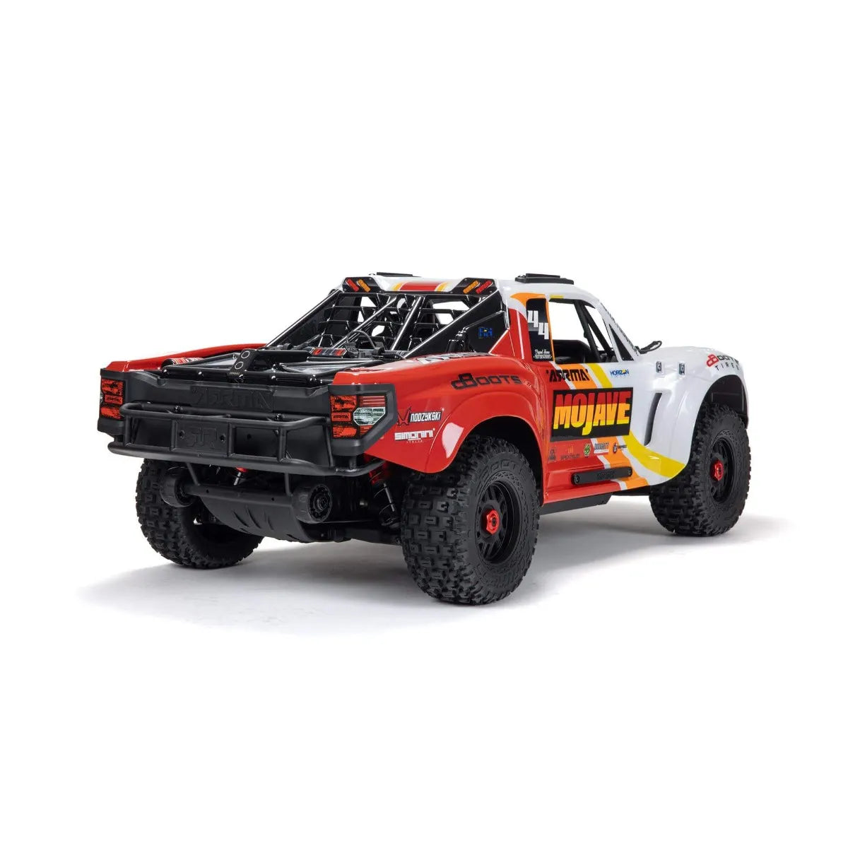 Arrma Mojave 4X4 BLX 4S Desert Truck RTR, White/Red, ARA4404T1