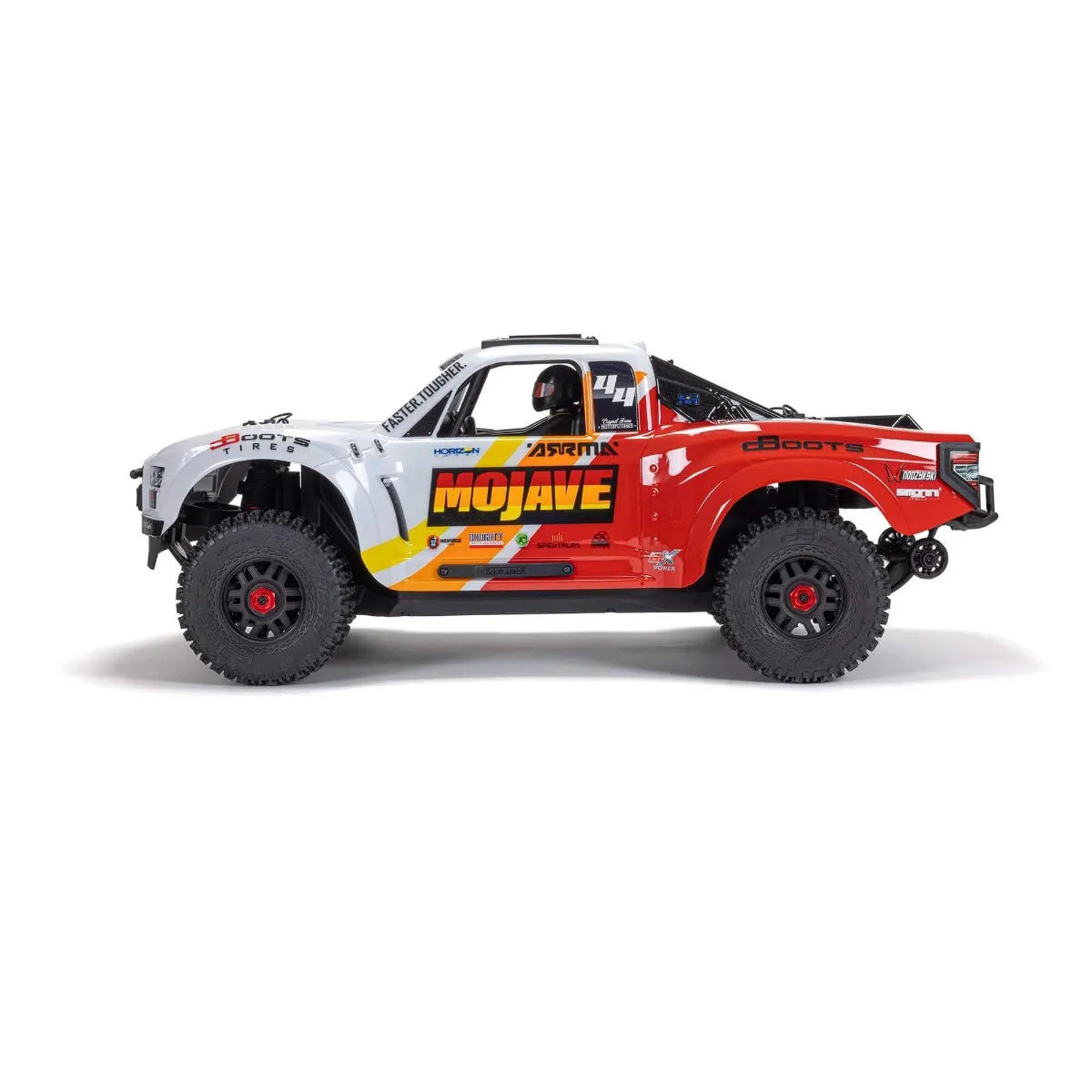 Arrma Mojave 4X4 BLX 4S Desert Truck RTR, White/Red, ARA4404T1