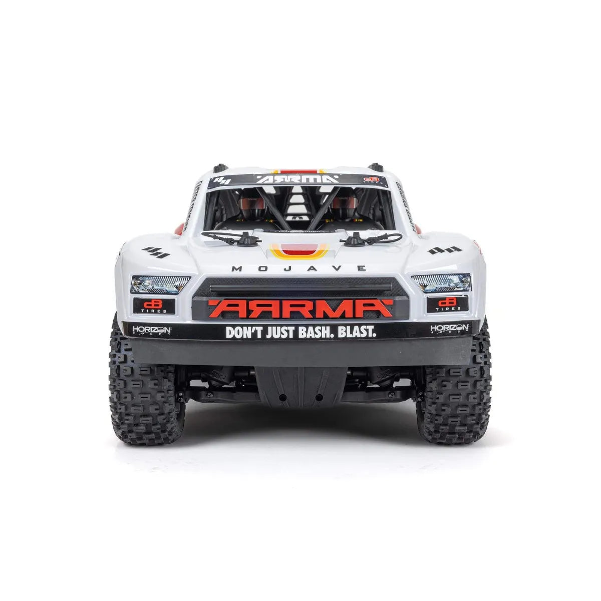 Arrma Mojave 4X4 BLX 4S Desert Truck RTR, White/Red, ARA4404T1