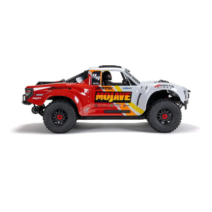 Arrma Mojave 4X4 BLX 4S Desert Truck RTR, White/Red, ARA4404T1