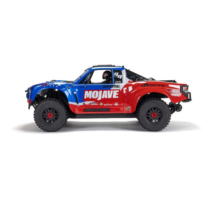 Arrma 4404T2 Mojave 4X4 BLX 4S Desert Truck RTR, Blue/Red, ARA4404T2