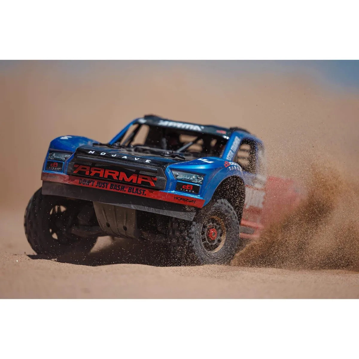 Arrma 4404T2 Mojave 4X4 BLX 4S Desert Truck RTR, Blue/Red, ARA4404T2