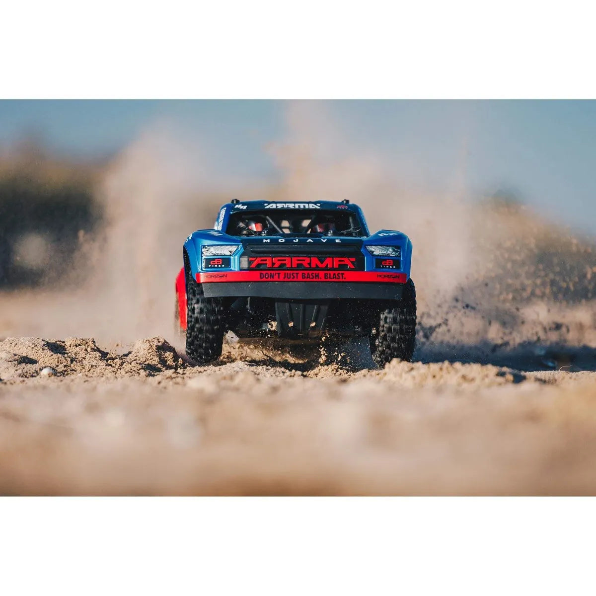 Arrma 4404T2 Mojave 4X4 BLX 4S Desert Truck RTR, Blue/Red, ARA4404T2