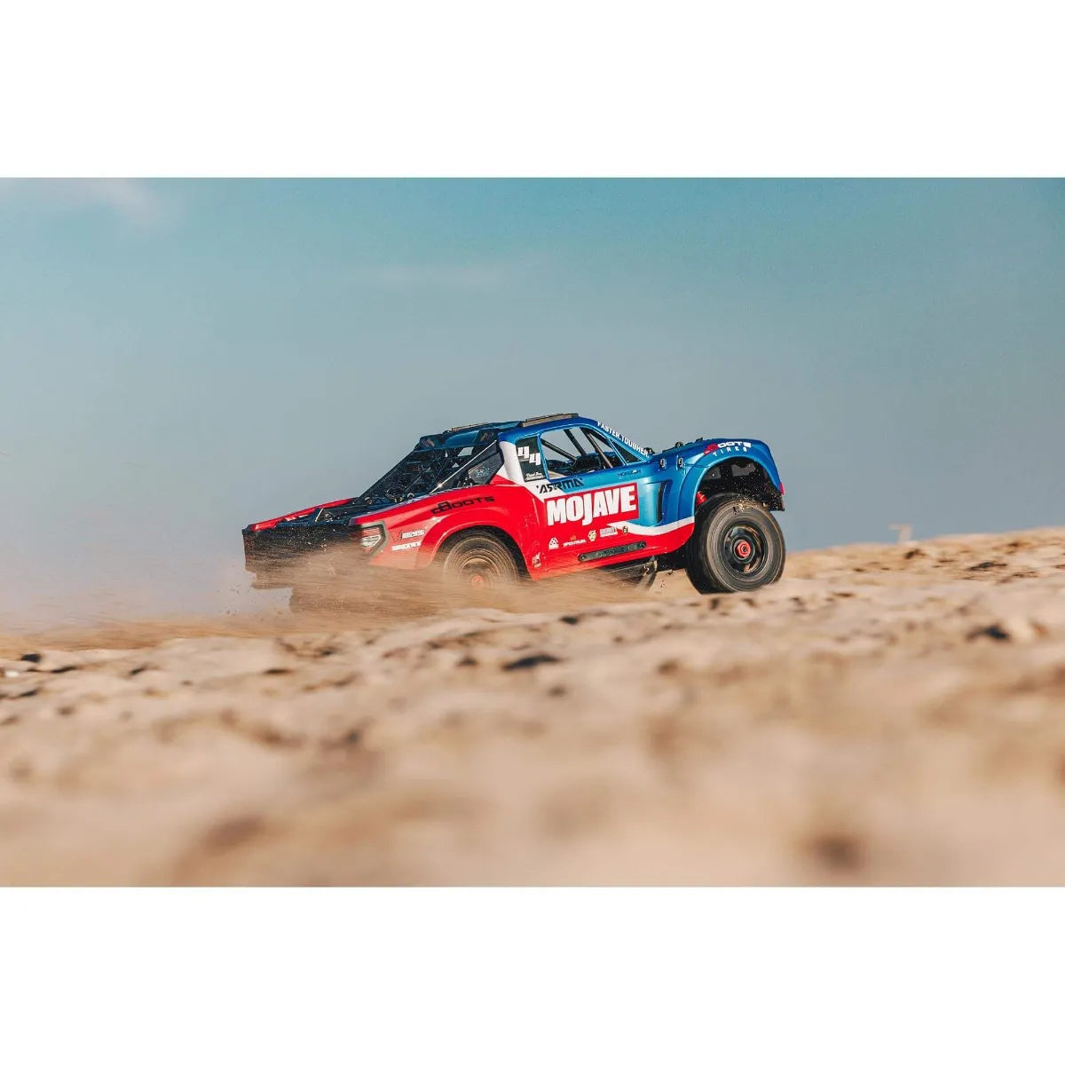 Arrma 4404T2 Mojave 4X4 BLX 4S Desert Truck RTR, Blue/Red, ARA4404T2