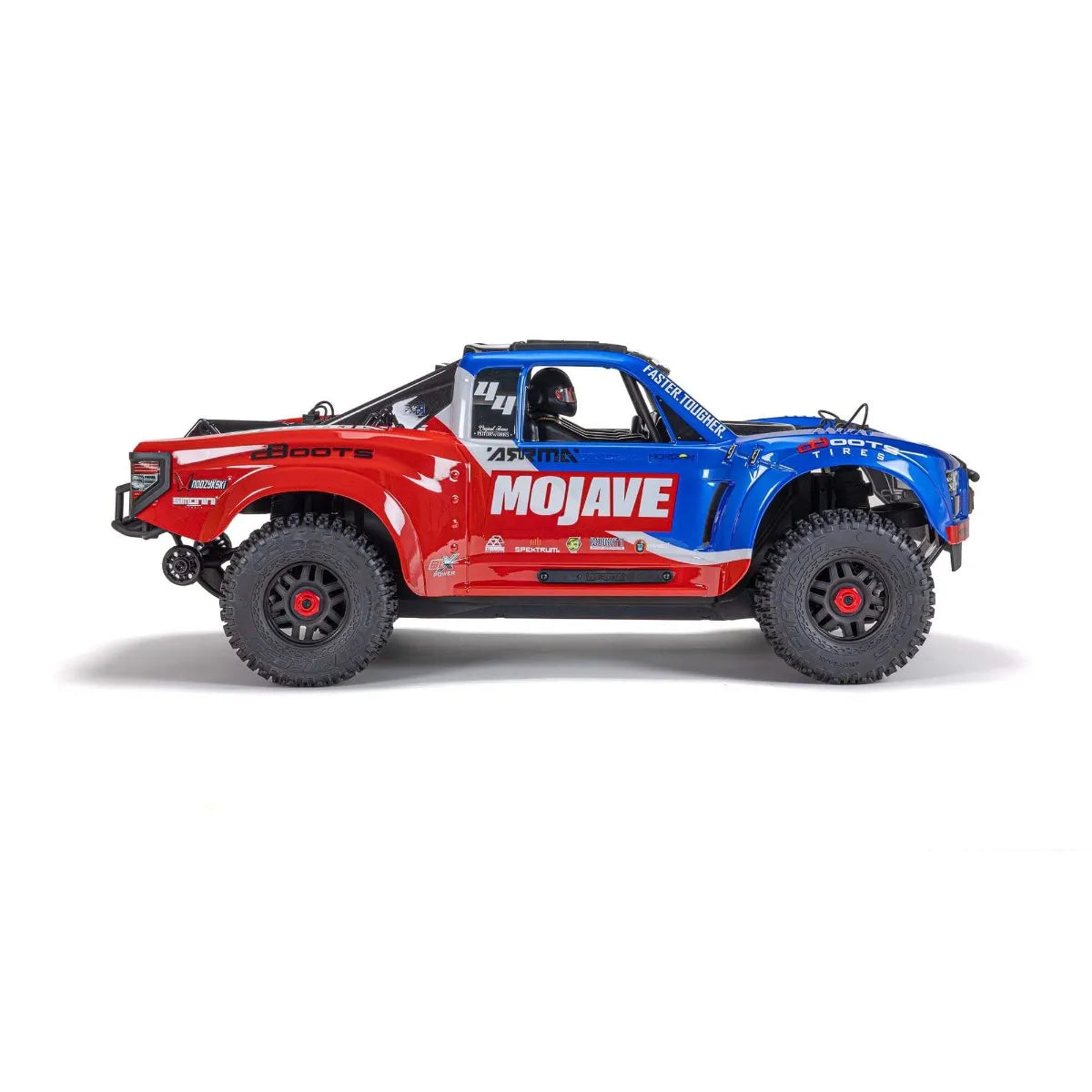 Arrma 4404T2 Mojave 4X4 BLX 4S Desert Truck RTR, Blue/Red, ARA4404T2