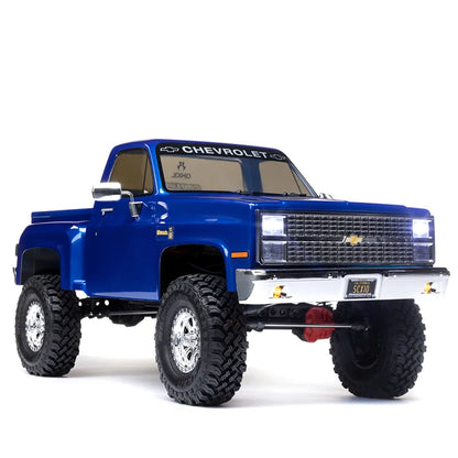 Axial SCX10 III Base Camp '82 Chevy K10 Rock Crawler RTR, Blue, AXI03030T1