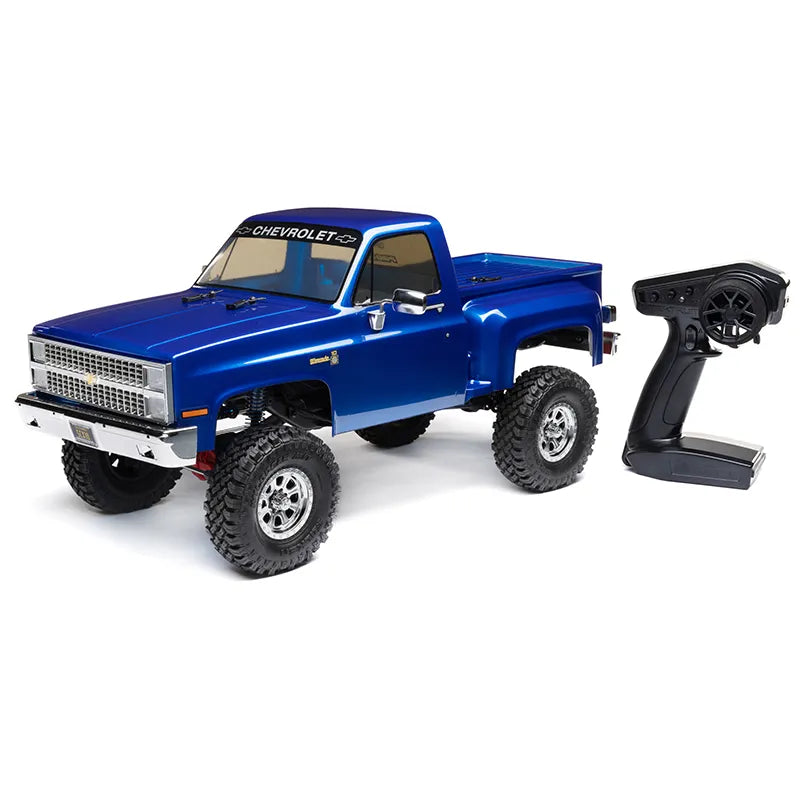 Axial SCX10 III Base Camp '82 Chevy K10 Rock Crawler RTR, Blue, AXI03030T1