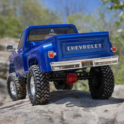 Axial SCX10 III Base Camp '82 Chevy K10 Rock Crawler RTR, Blue, AXI03030T1