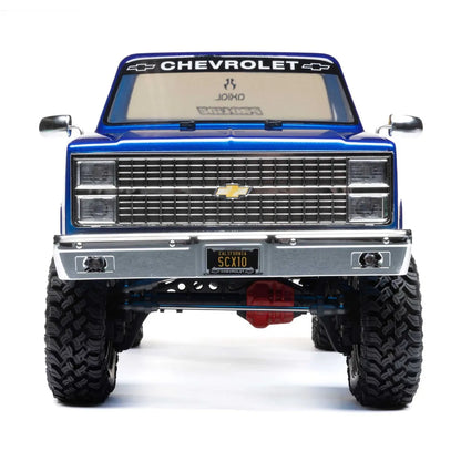 Axial SCX10 III Base Camp '82 Chevy K10 Rock Crawler RTR, Blue, AXI03030T1