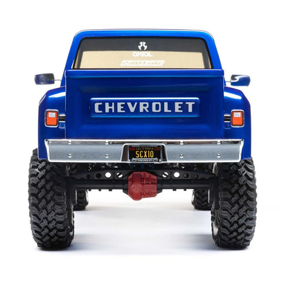 Axial SCX10 III Base Camp '82 Chevy K10 Rock Crawler RTR, Blue, AXI03030T1