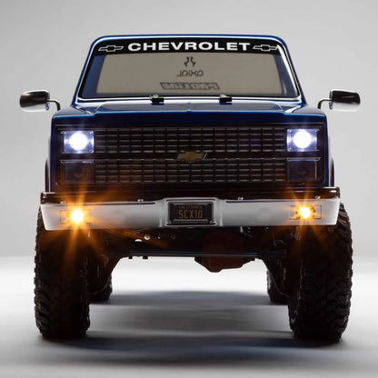 Axial SCX10 III Base Camp '82 Chevy K10 Rock Crawler RTR, Blue, AXI03030T1