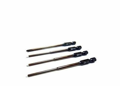 Xceed 106440 - Power tool tip set 4pcs allen wrench 0.63/0.78/0.93 & ph screwdriver 4.0x100mm  [XCE-106440]