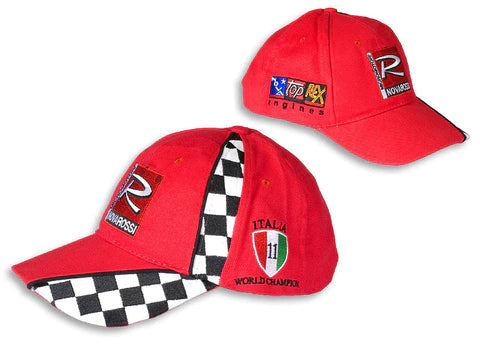 Novarossi Red Race Cap