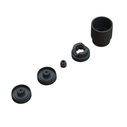 Arrma Servo Saver Plastic Parts Set, 8S BLX, AR340165