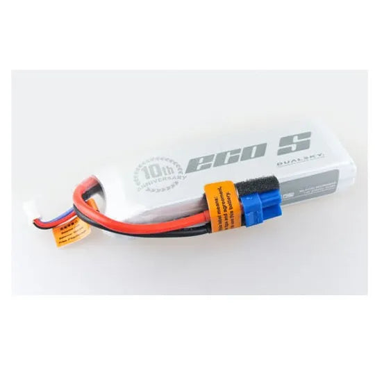 Dualsky 2700mah 2S 7.4v 25C ECO LiPo Battery with XT60 Connector