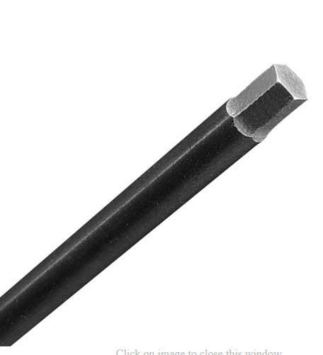 Hudy 113041 Allen Replacement Tip 3mm (120mm length)