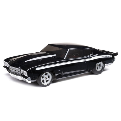 Losi 1970 Chevelle Mini No Prep Drag Car RTR, Black, LOS01023T2