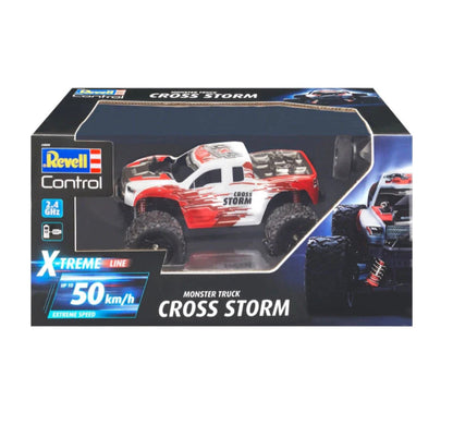 REVELL CONTROL CROSS STORM MONSTER TRUCK REMOTE CONTROL CAR – 24830