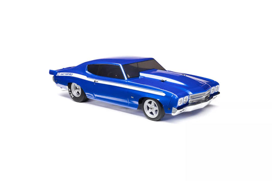 Losi 1/16 1970 Chevelle No Prep Electric Brushless RTR RC Drag Car - Blue