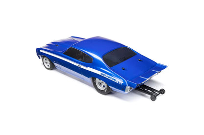 Losi 1/16 1970 Chevelle No Prep Electric Brushless RTR RC Drag Car - Blue