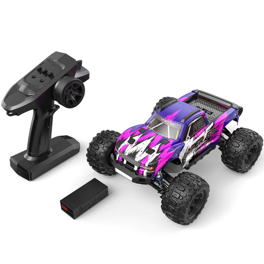 MJX 1/16 RTR BRUSHED RC MONSTER TRUCK WITH GPS (PURPLE) [H16H-2]