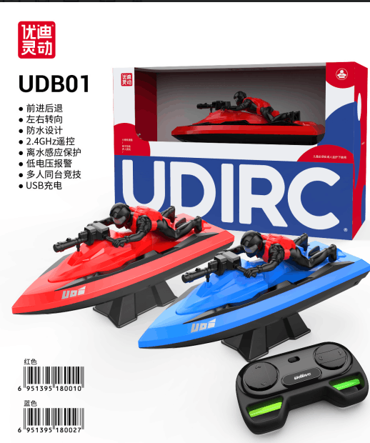 2.4Ghz high speed RC boat (Sold individually) UDI-014