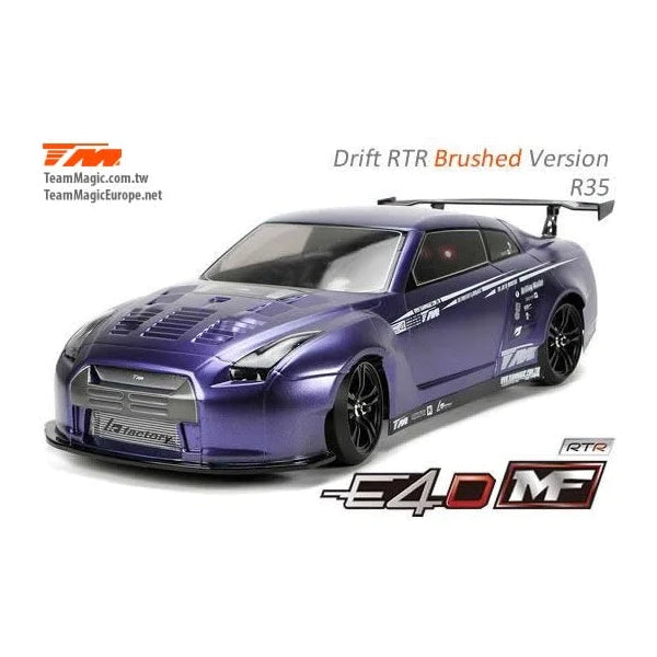 Team Magic 503017-R35 1/10 E4D MF Drift Car RTR R35