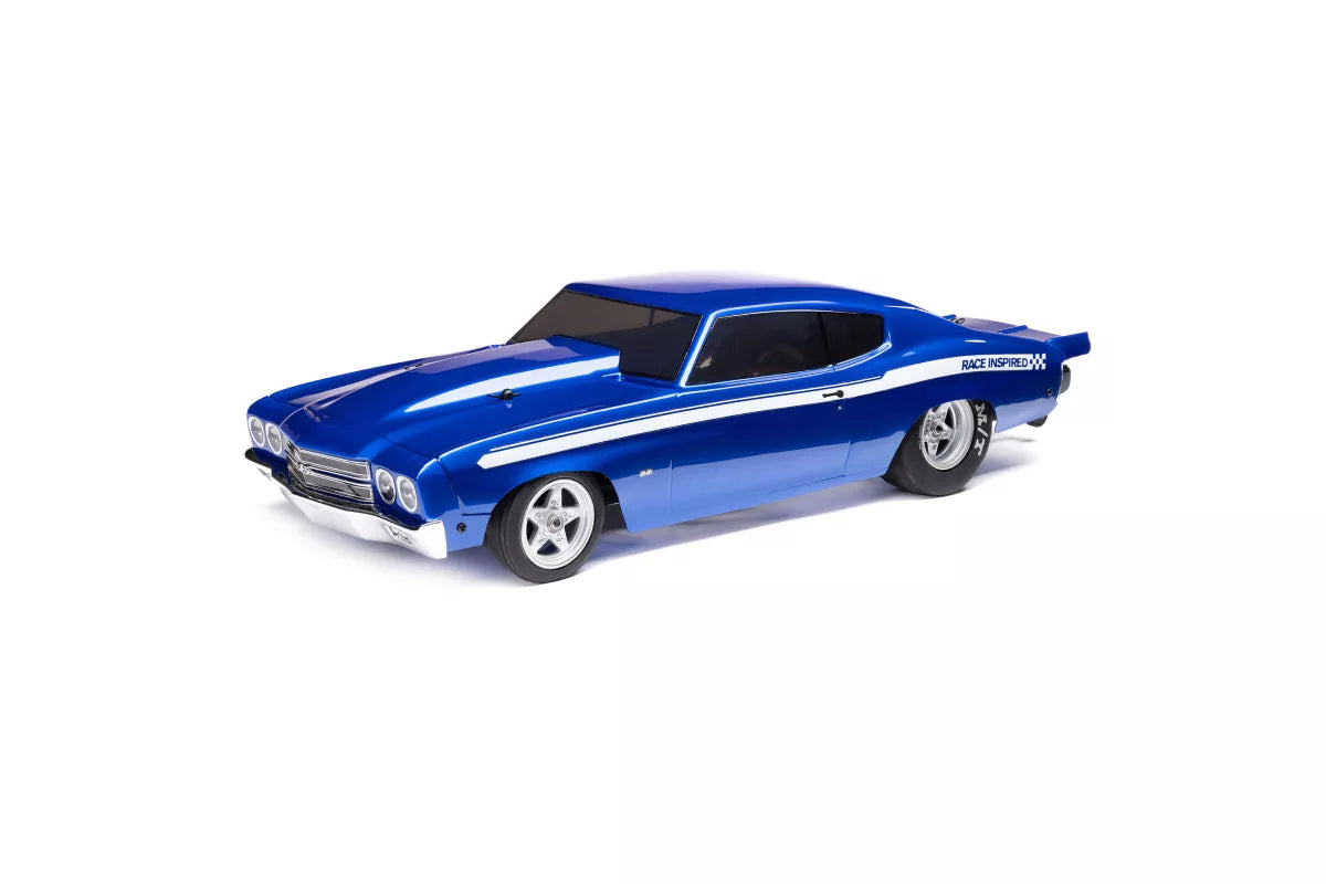 Losi 1/16 1970 Chevelle No Prep Electric Brushless RTR RC Drag Car - Blue