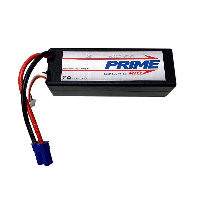 Prime RC 5200mAh 3S 11.1v 50C Hard Case LiPo Battery with EC5 Connector PMQB52003SHC
