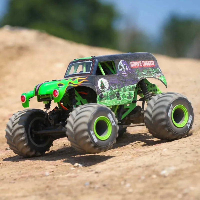 Losi Mini LMT 1/18 Grave Digger 4wd Monster Truck RTR