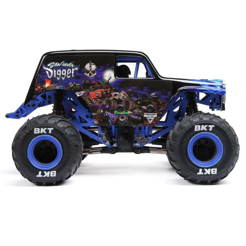 Losi Mini LMT 1/18 Son Uva Digger 4wd Monster Truck RTR