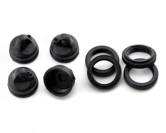 Losi Shock Adjuster Nut & Cap (LST2) (4)