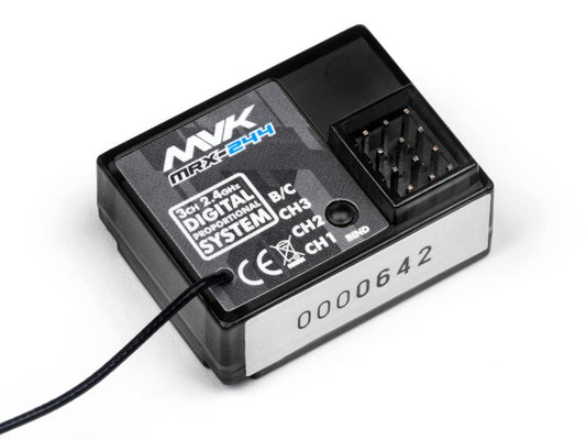 Maverick 22783 MRX-244 MAVERICK 2.4GHZ 3CH RECEIVER WITH BUILT IN FAILSAFE MV22783