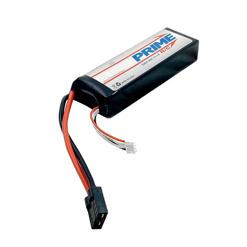 Prime RC 5200mAh 3S 11.1v 50C Soft Case LiPo Battery with Traxxas Connector