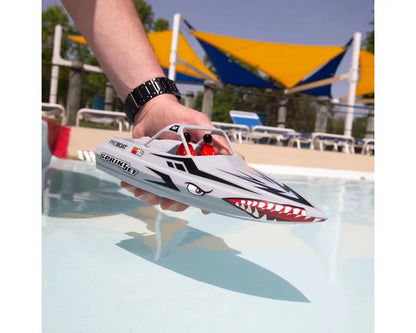 Pro Boat Sprintjet Jet Boat, RTR, Silver, PRB08045T1