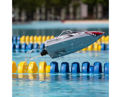 Pro Boat Sprintjet Jet Boat, RTR, Silver, PRB08045T1